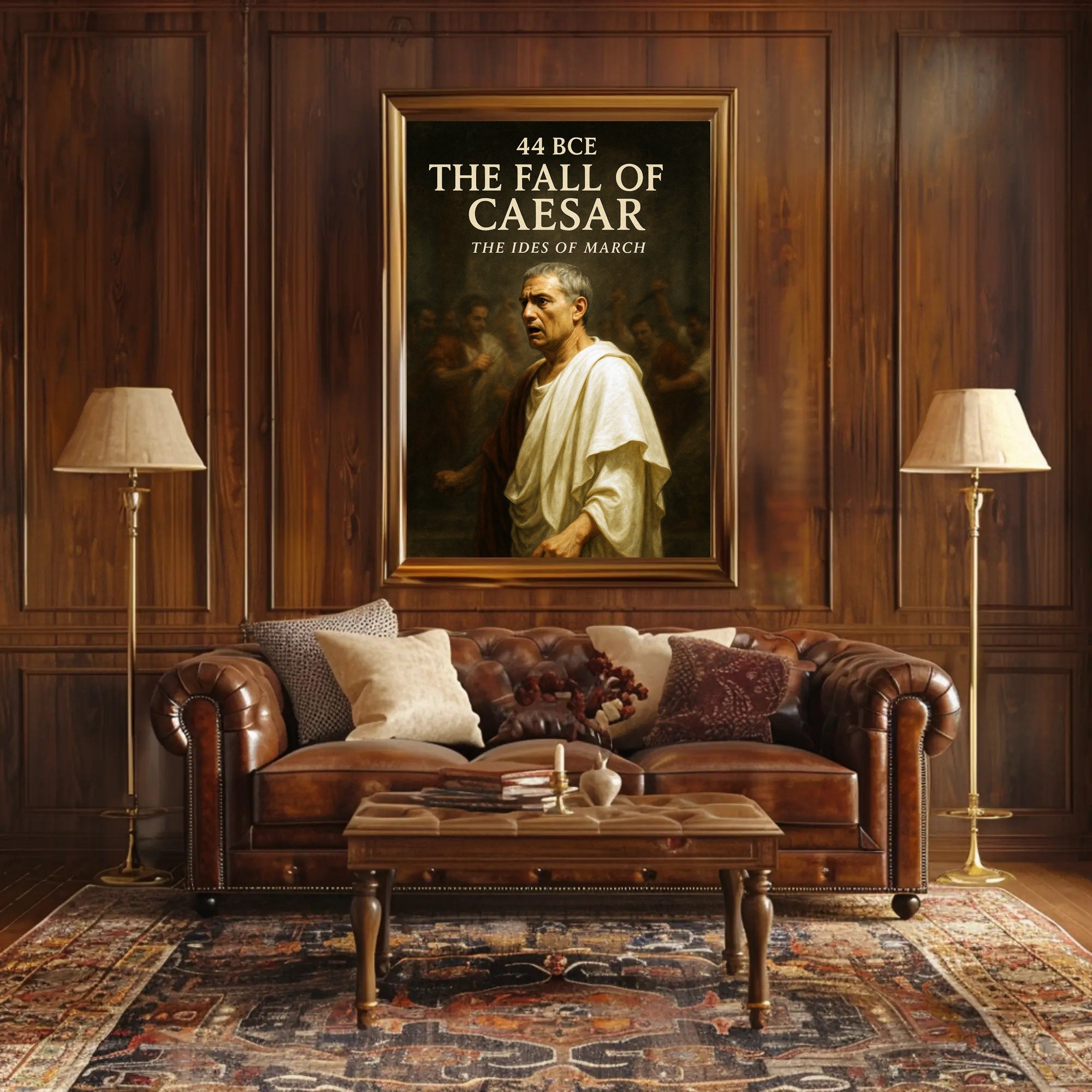 The Fall of Caesar Poster PosterGoat
