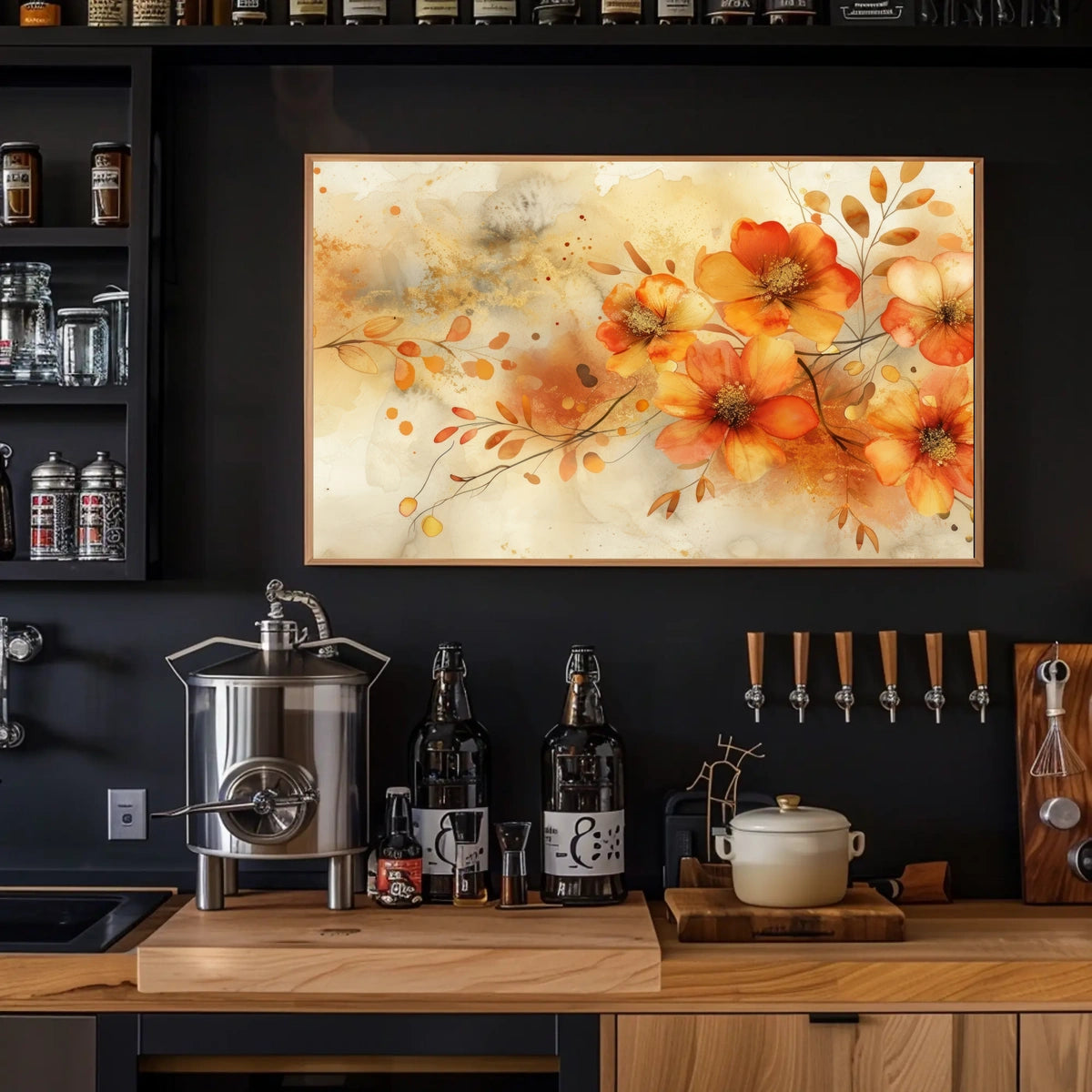 Autumn Blossom Artistry Poster