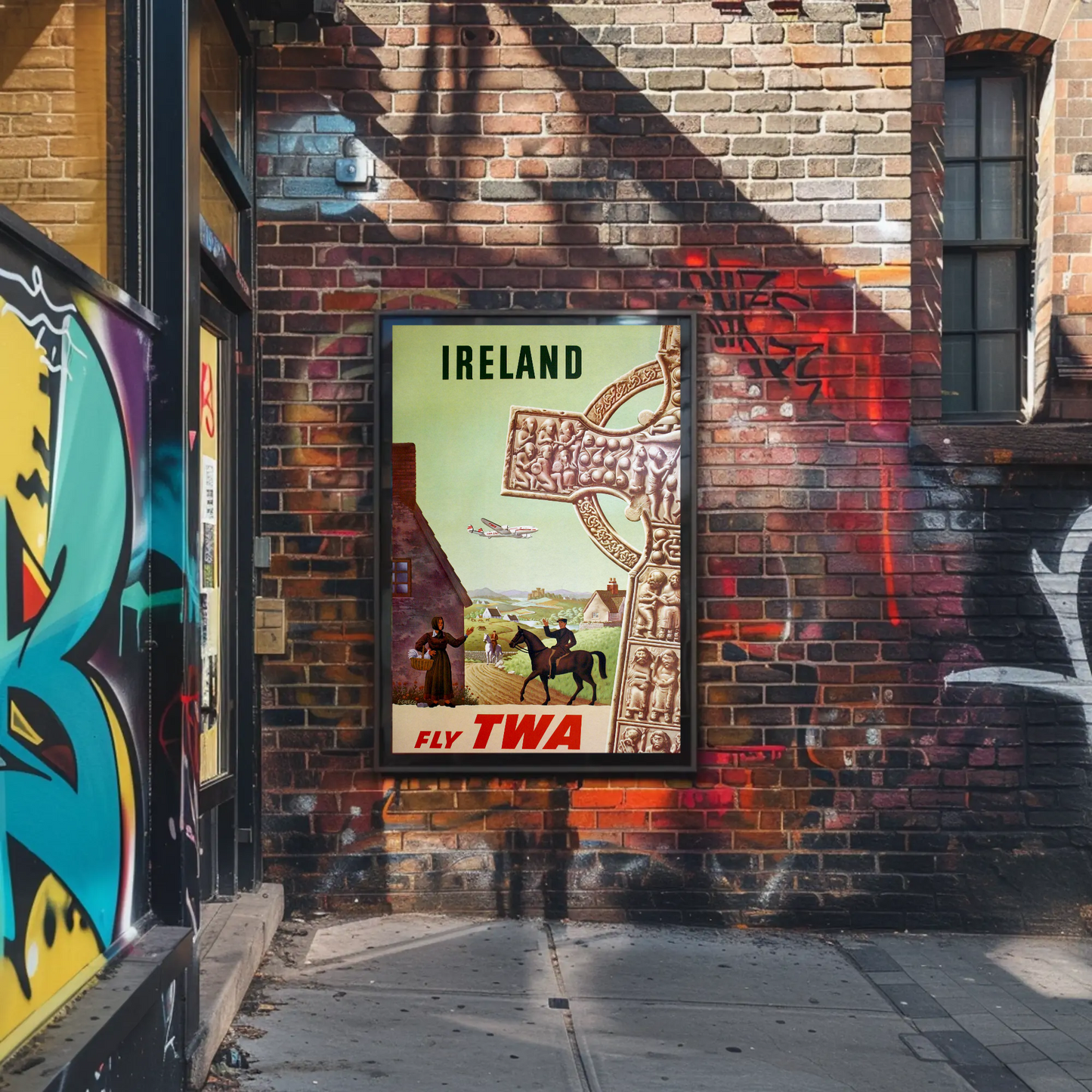 Fly TWA to Ireland