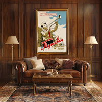 Soviet Era Youth Camp Inspirational Propaganda Poster