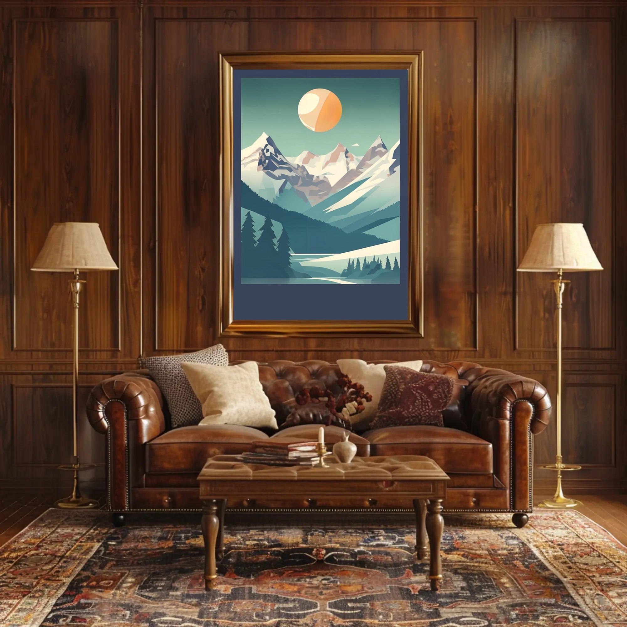 Mountain Serenity Poster