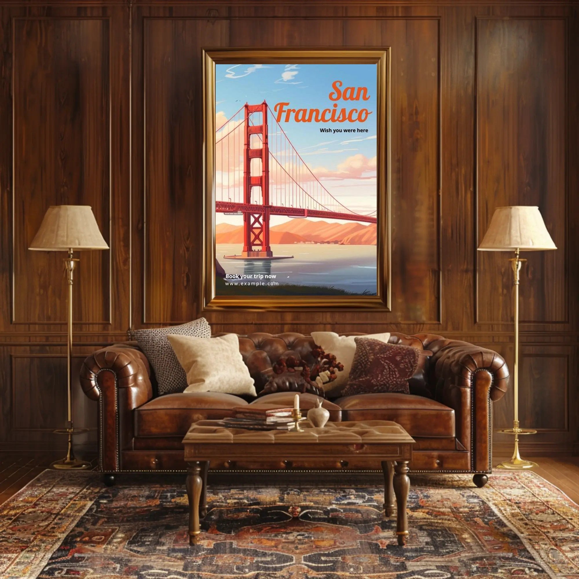Discover San Francisco Poster PosterGoat