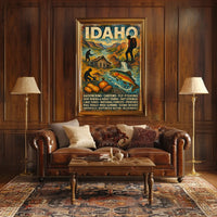 Discover Idahos Wilderness Poster