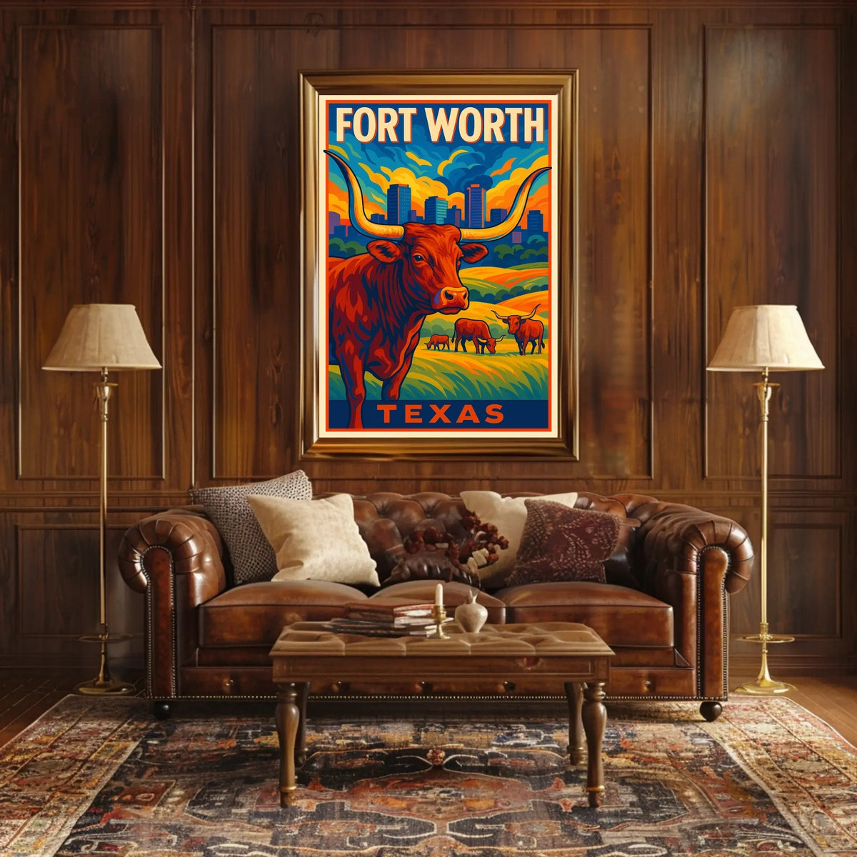 Fort Worth, Texas Poster