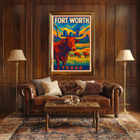 Fort Worth, Texas Poster