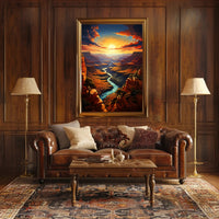 Grand Canyon Sunset Poster