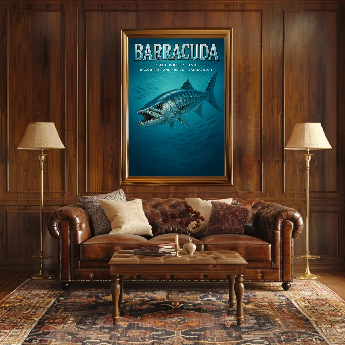 Barracuda Razor-Fast and Fierce Poster