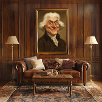 Thomas Jefferson Caricature Poster PosterGoat