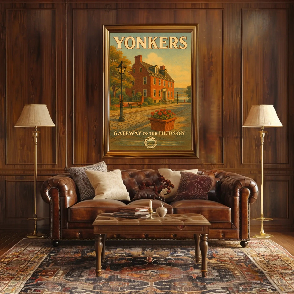 Yonkers Gateway to the Hudson Poster