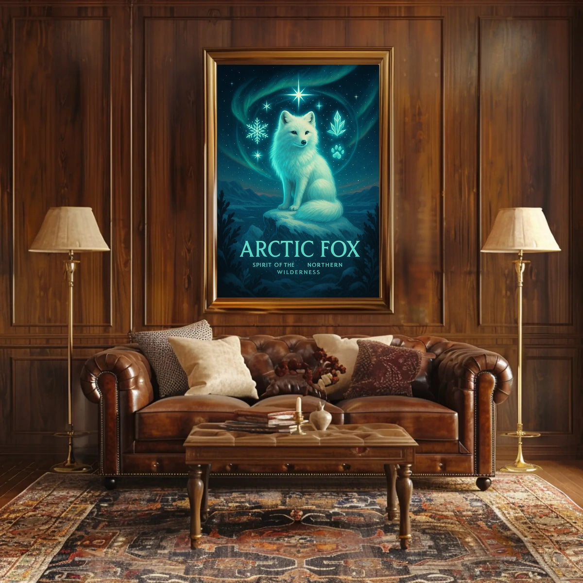 Arctic Fox Spirit of the Northern Wilderness Poster