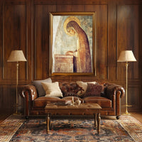 Sacred Devotion: Iconography of Prayer in Heritage Poster