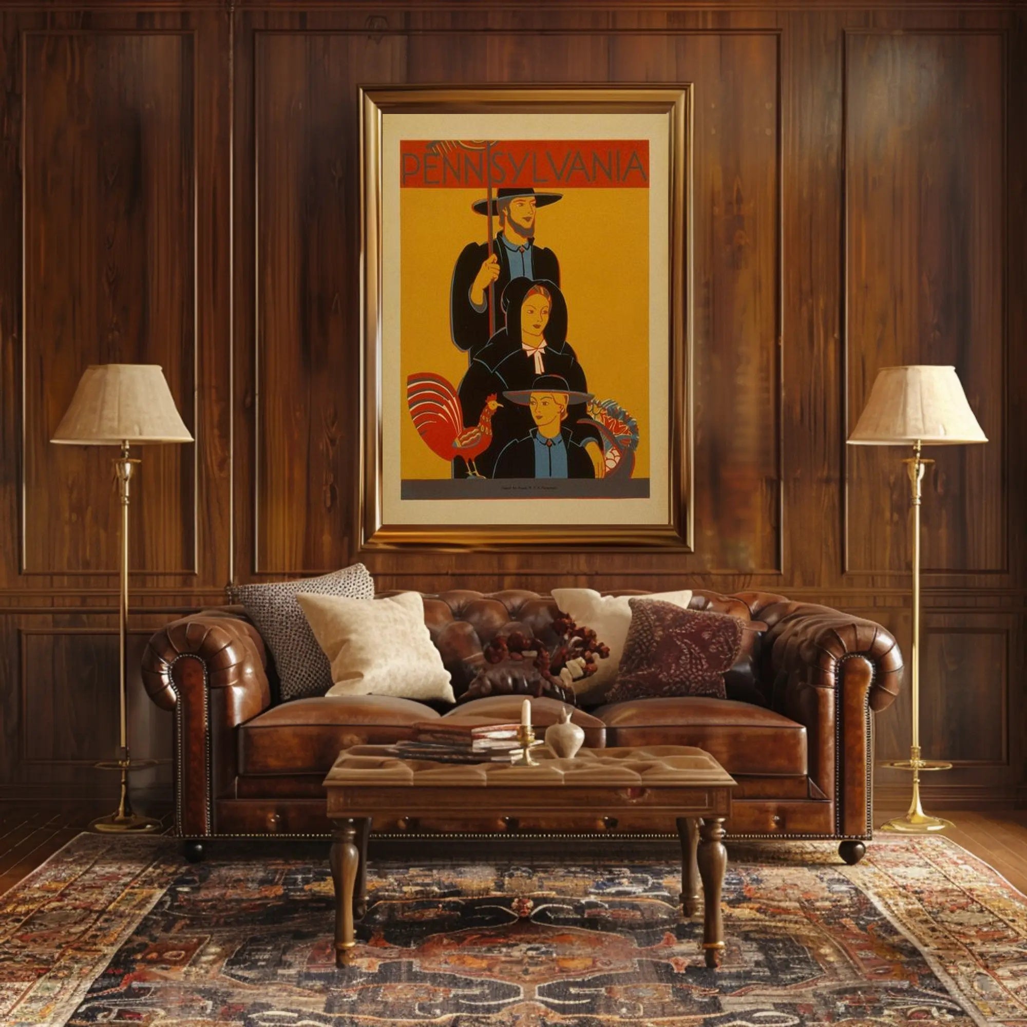 Pennsylvania Heritage Poster PosterGoat