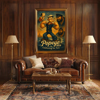 Popeye Celebrating an Icon Poster