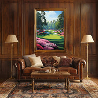 Serene Augusta Golf Course Art - Sports Poster