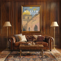 Muslim Prayers Invitation Poster PosterGoat