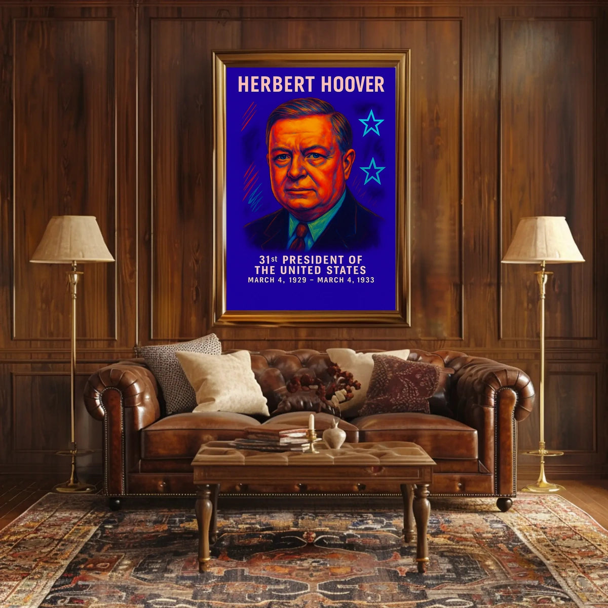 Herbert Hoover 31st President Poster