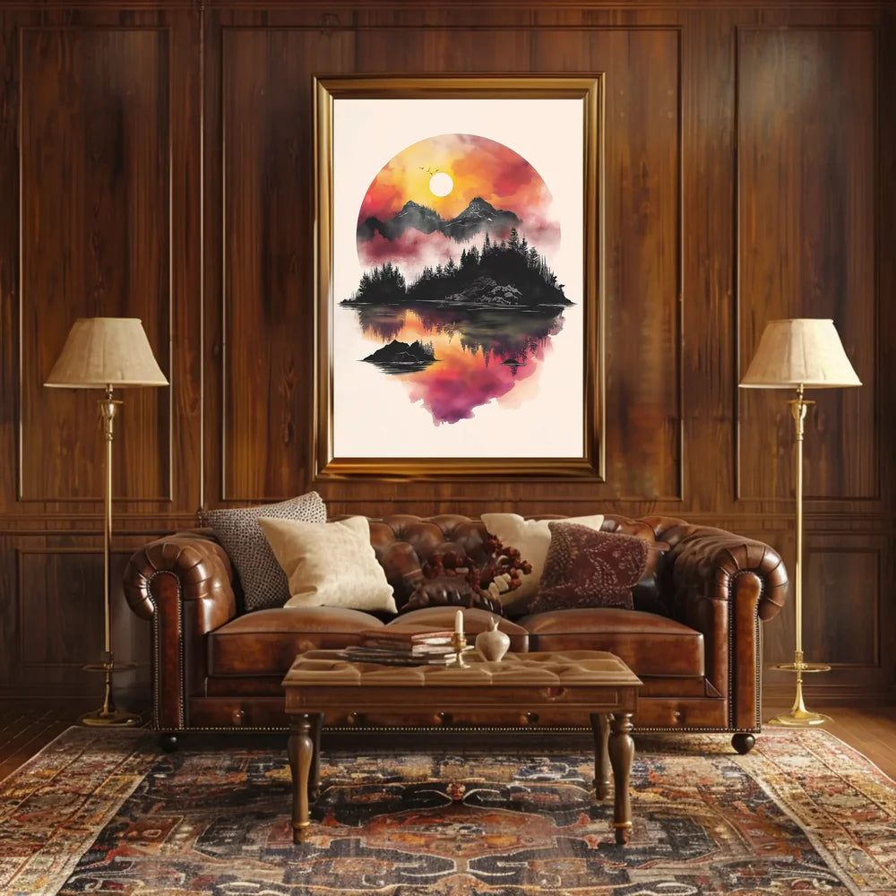 Art Deco Style Event Announcement Poster