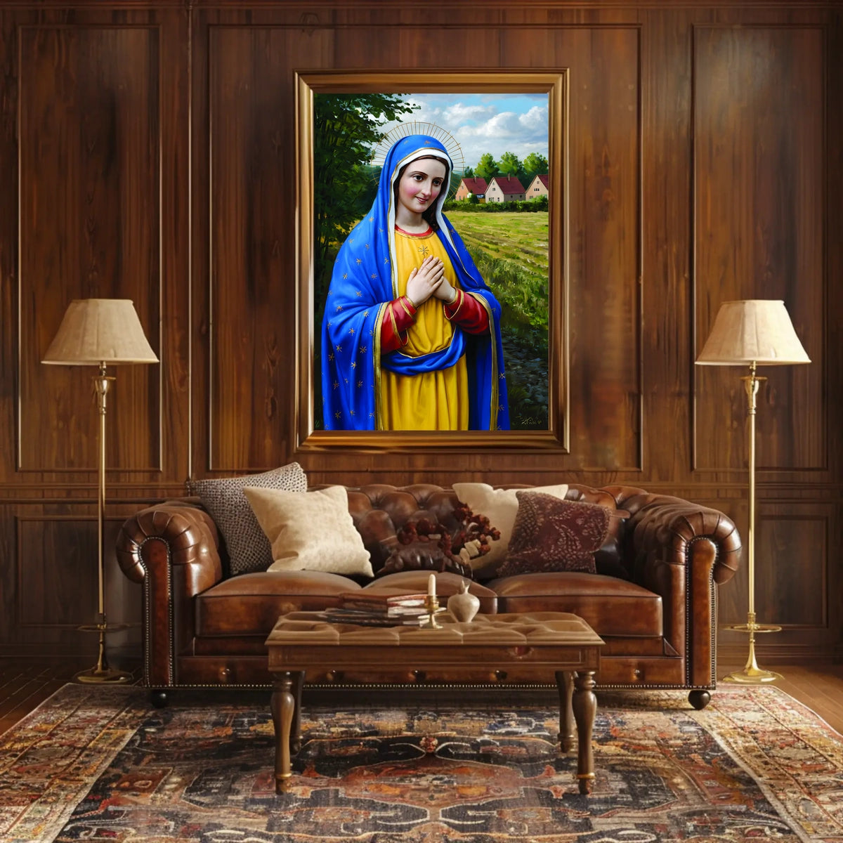 Serene Reverence Poster