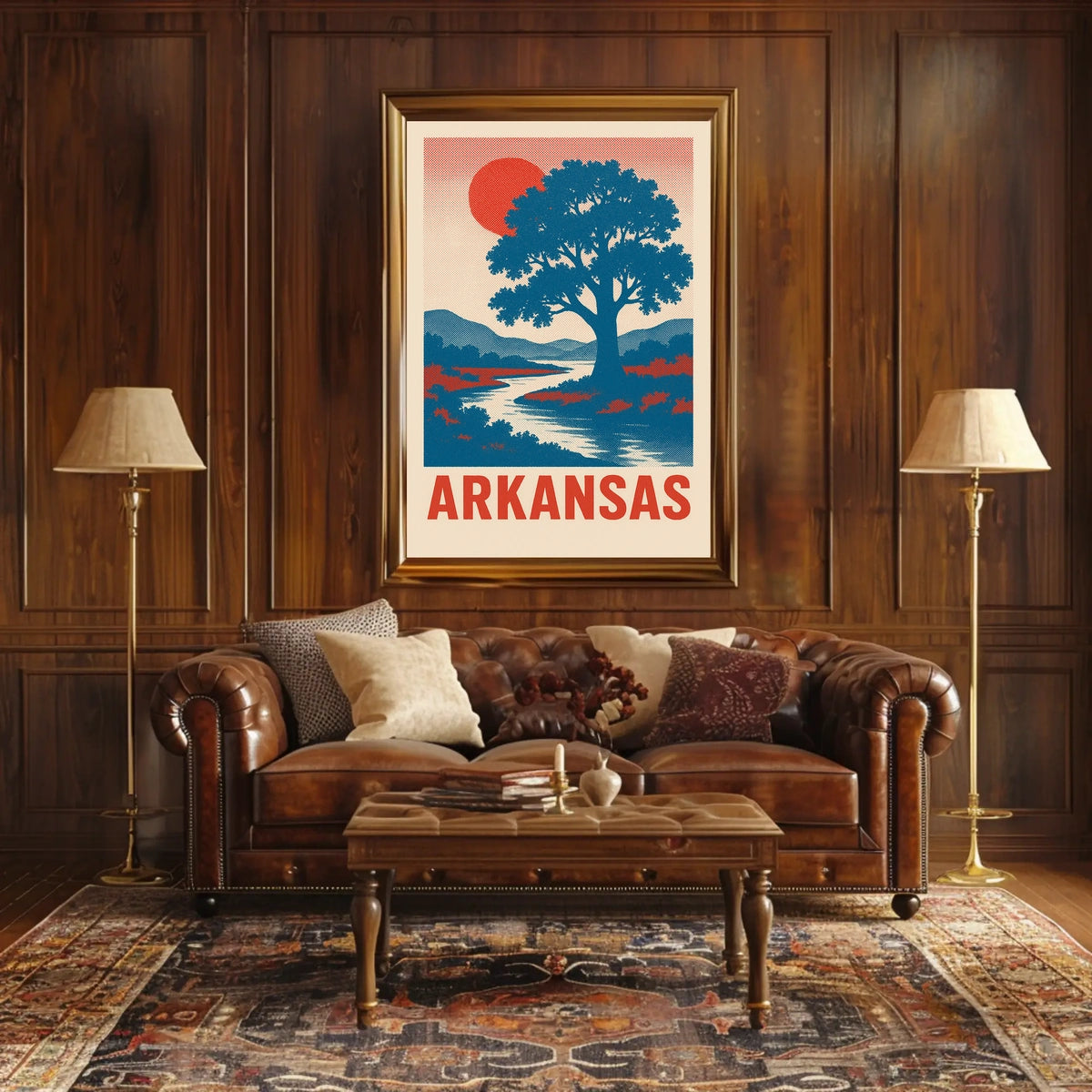 Arkansas Scenic Poster
