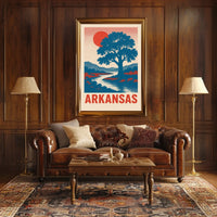 Arkansas Scenic Poster