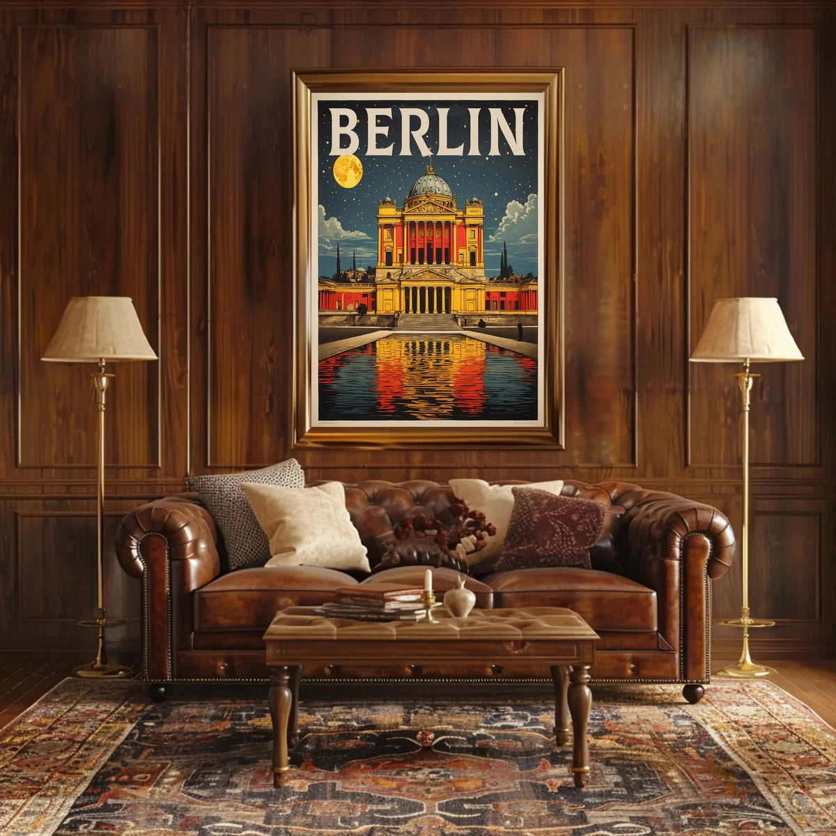 Berlin by Night Poster