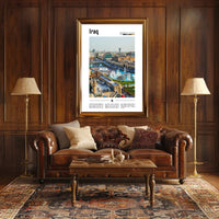 Iraq Urban Landscape Blend: Cultural or Heritage Poster PosterGoat