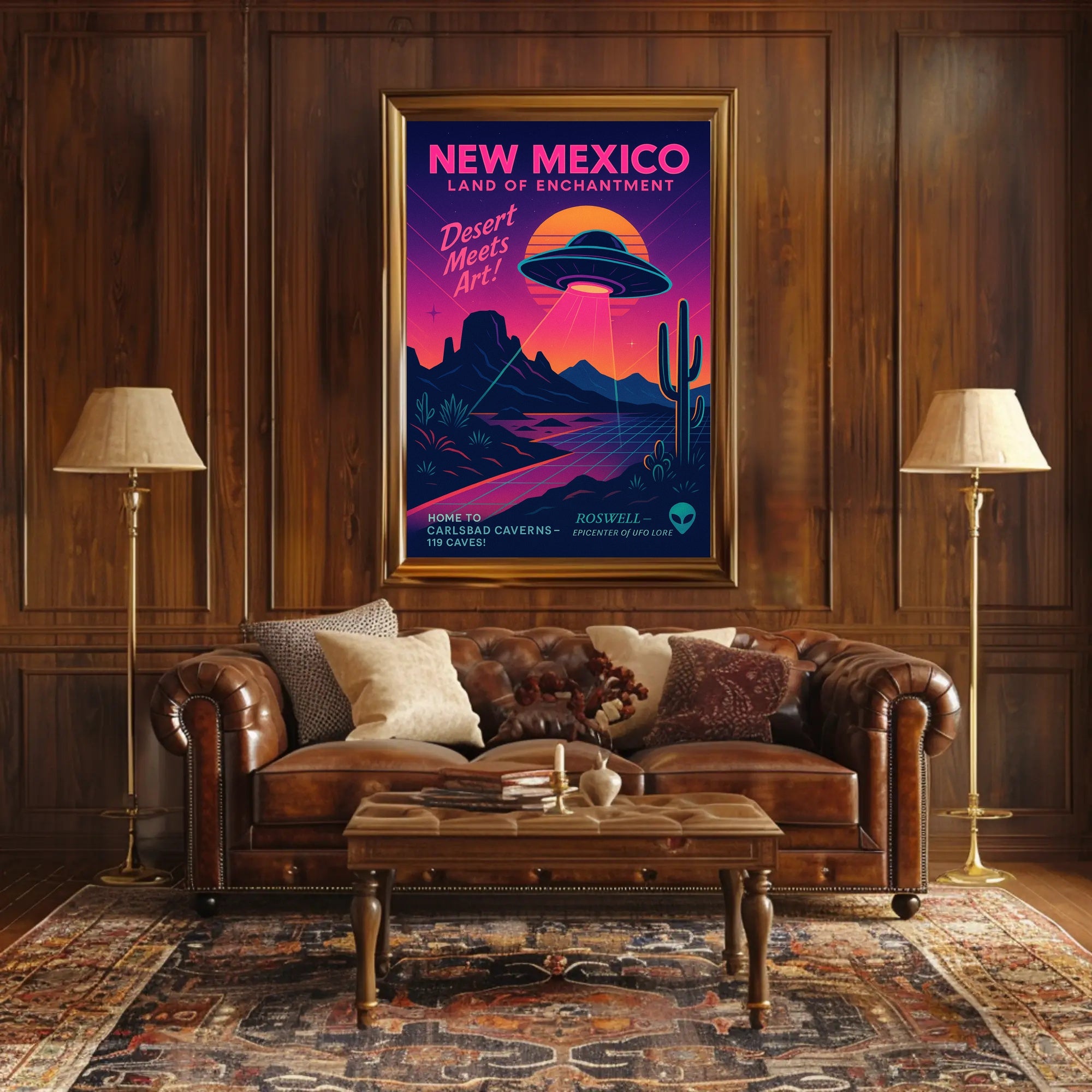 New Mexico Land of Enchantment Poster