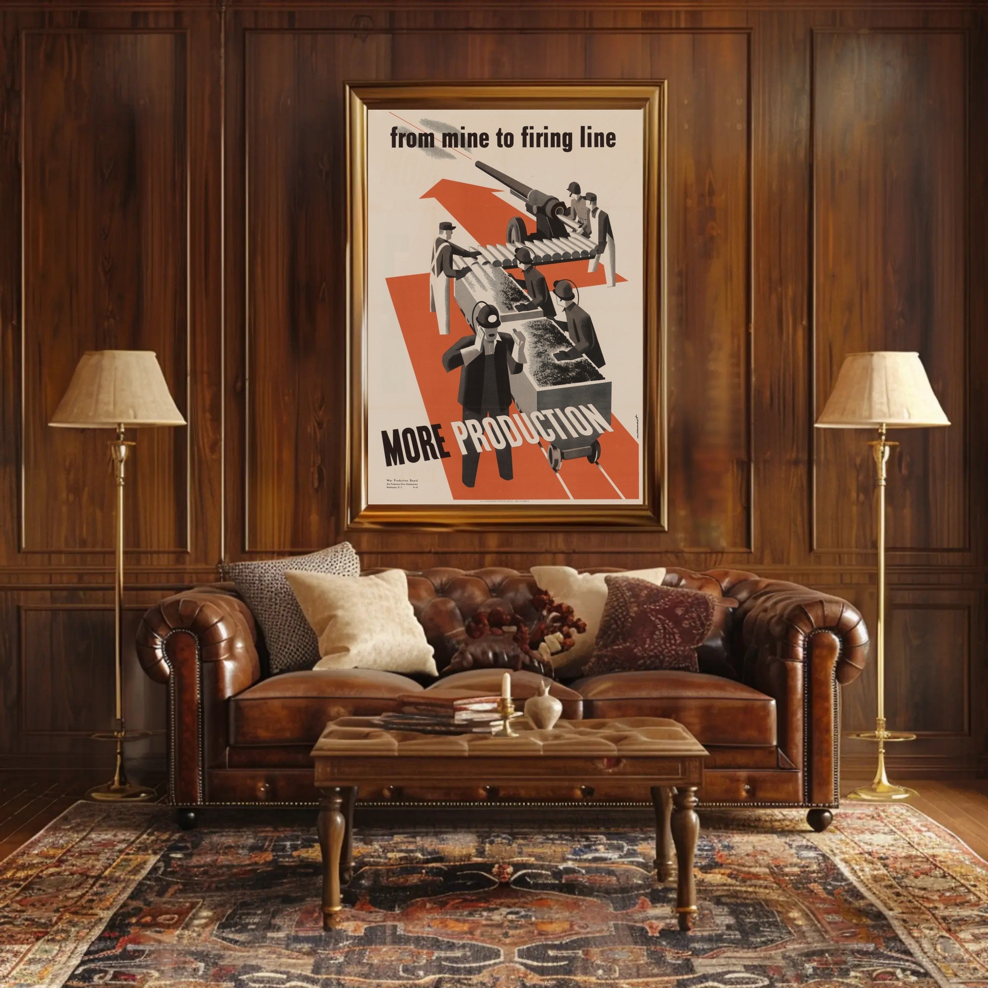 From Mine to Firing Line Poster PosterGoat