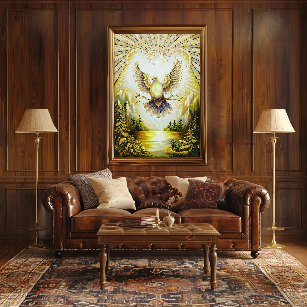 The Radiant Dove Poster