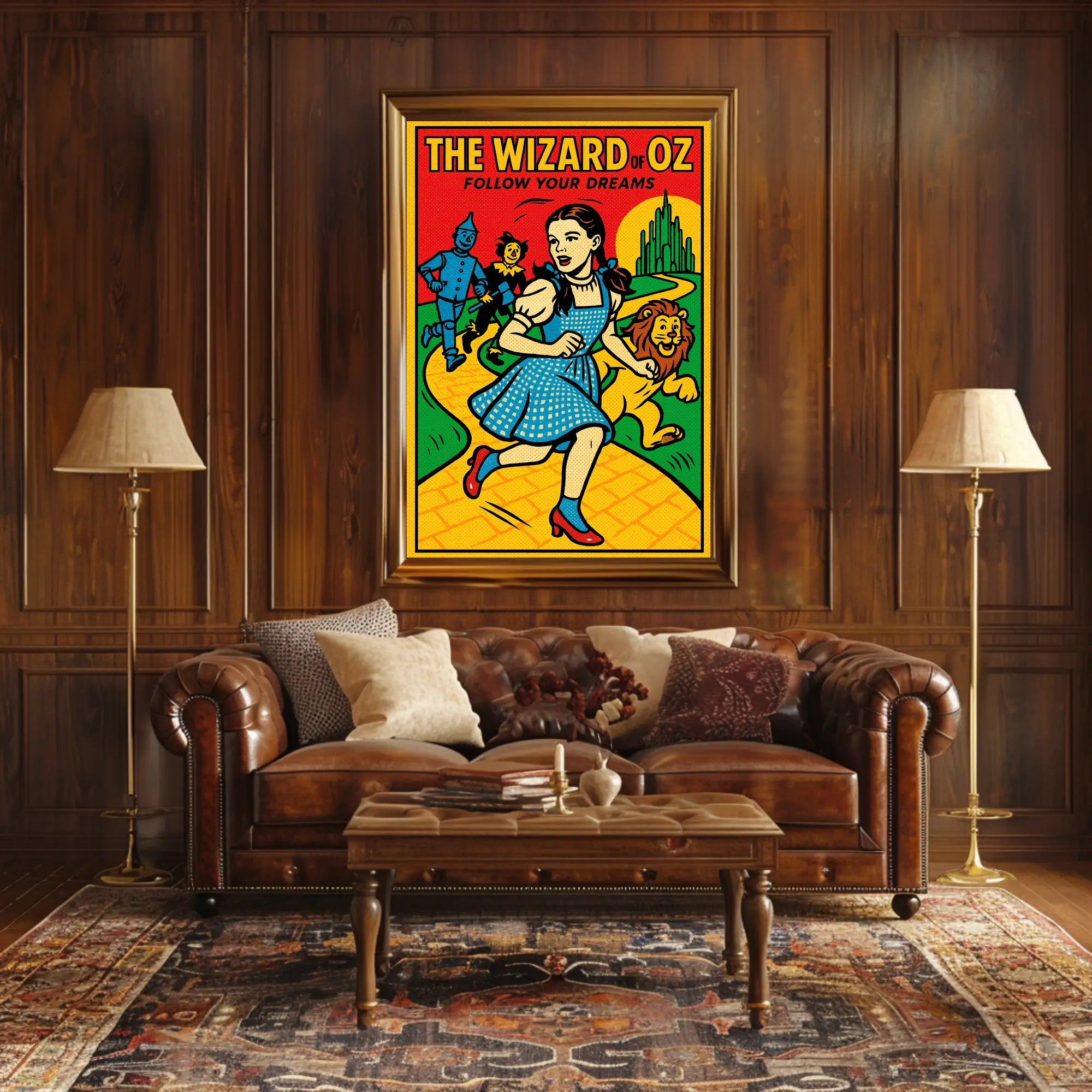 Wizard of Oz Pop Culture Poster PosterGoat