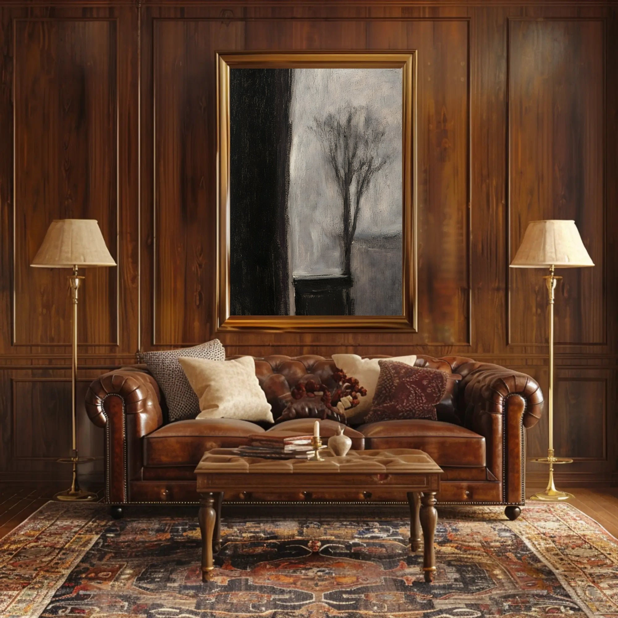 Abstract Dreamscape Modern Artistic Poster Print PosterGoat