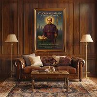 St. John Neumann A Legacy of Faith Poster