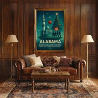 Alabama: A Journey Through History and Innovation Poster