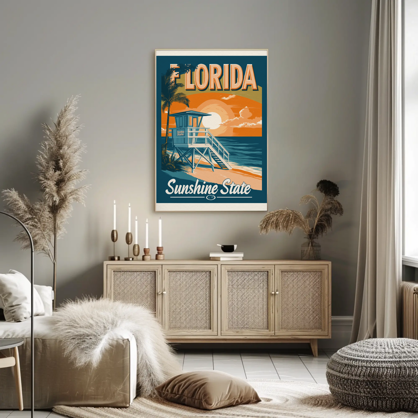 Florida Vintage Poster