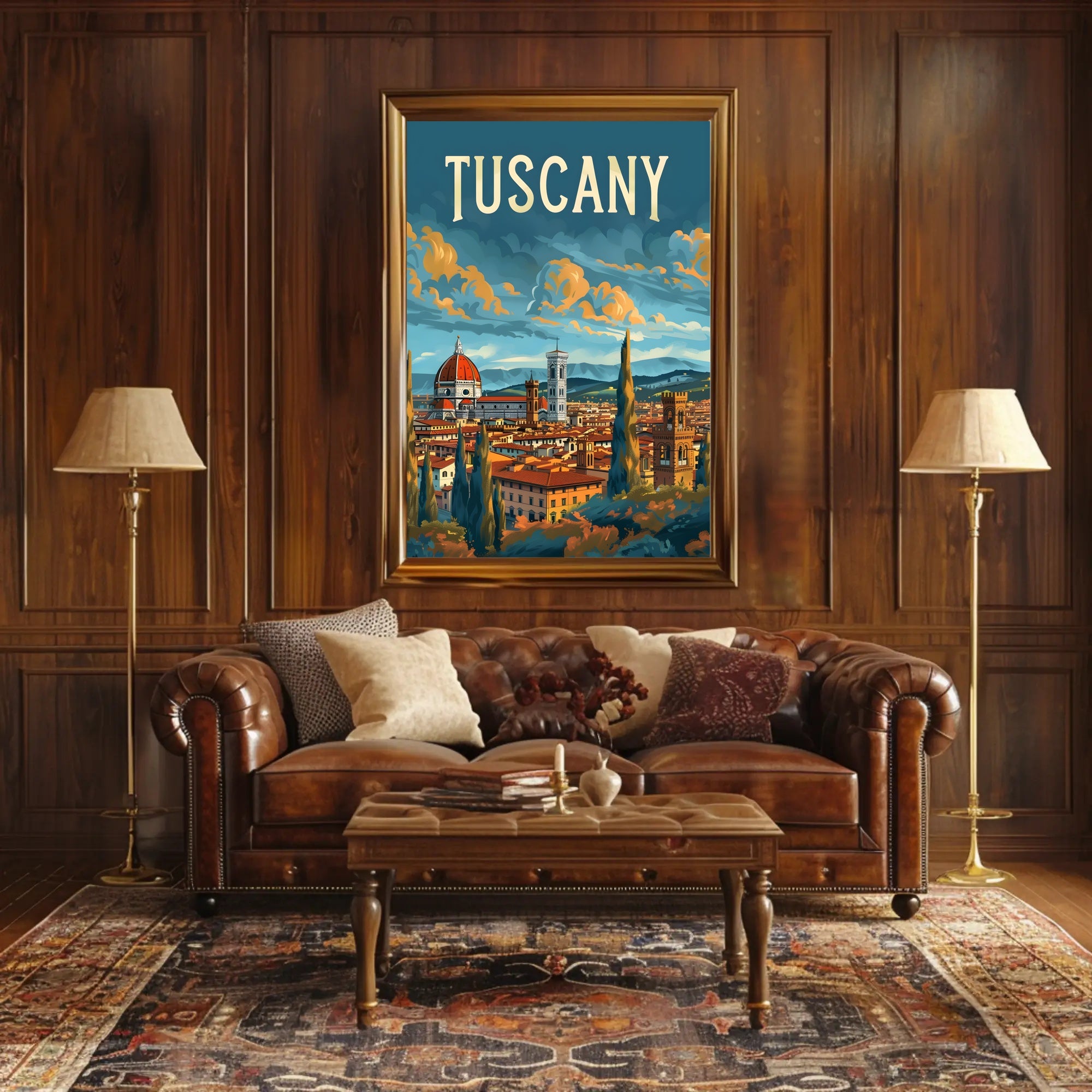 Scenic Tuscany Poster