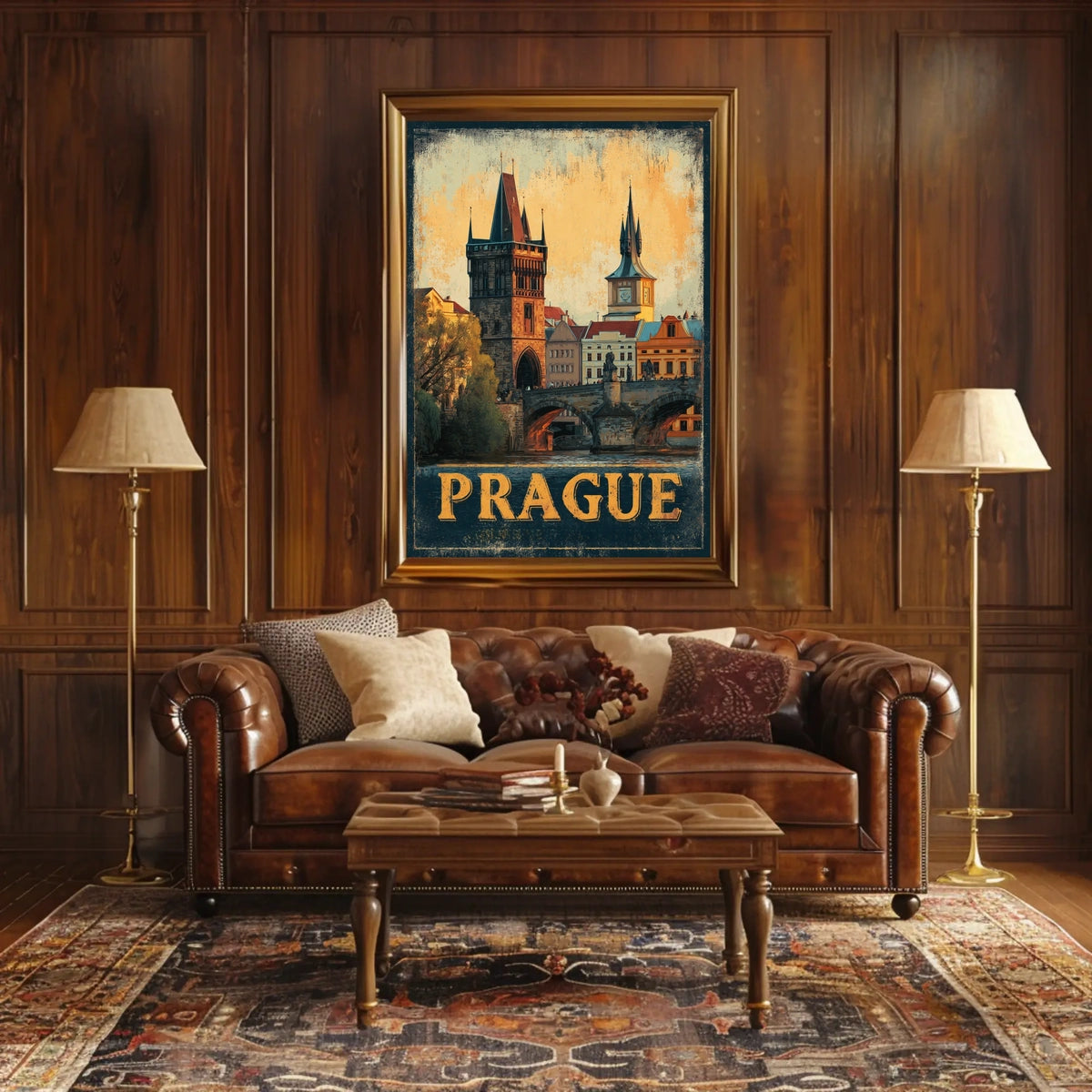 Prague A Timeless Cityscape Poster