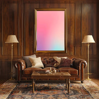 Vibrant Gradient Art Poster