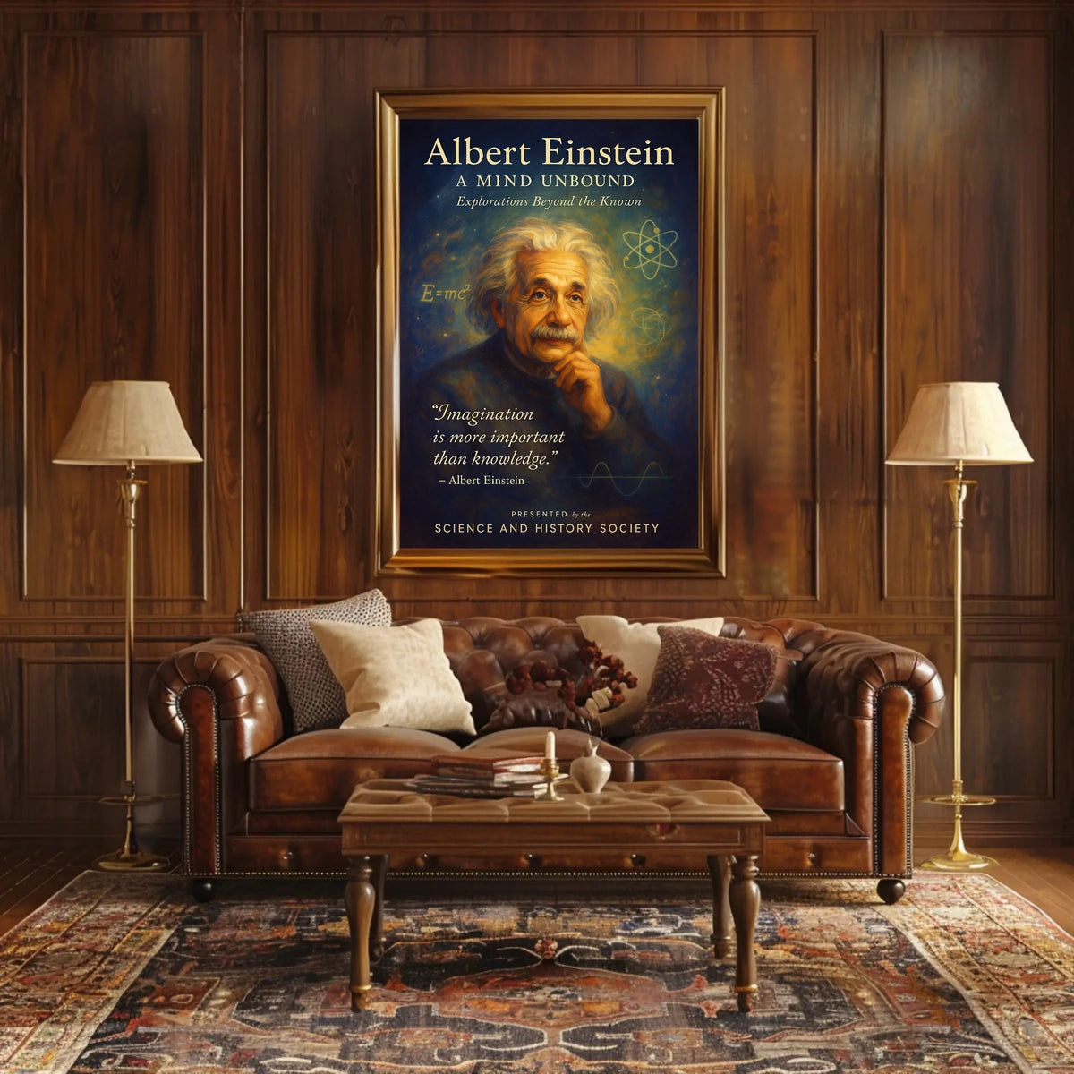 Albert Einstein A Mind Unbound Poster