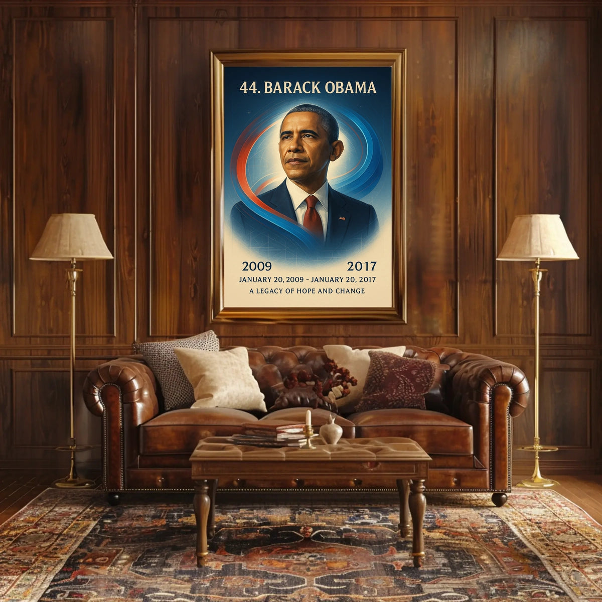 Legacy of Hope Obama Historical Presidential Poster