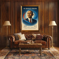 Legacy of Hope Obama Historical Presidential Poster
