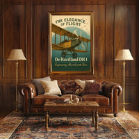 The Elegance of Flight De Havilland DH.1 Poster