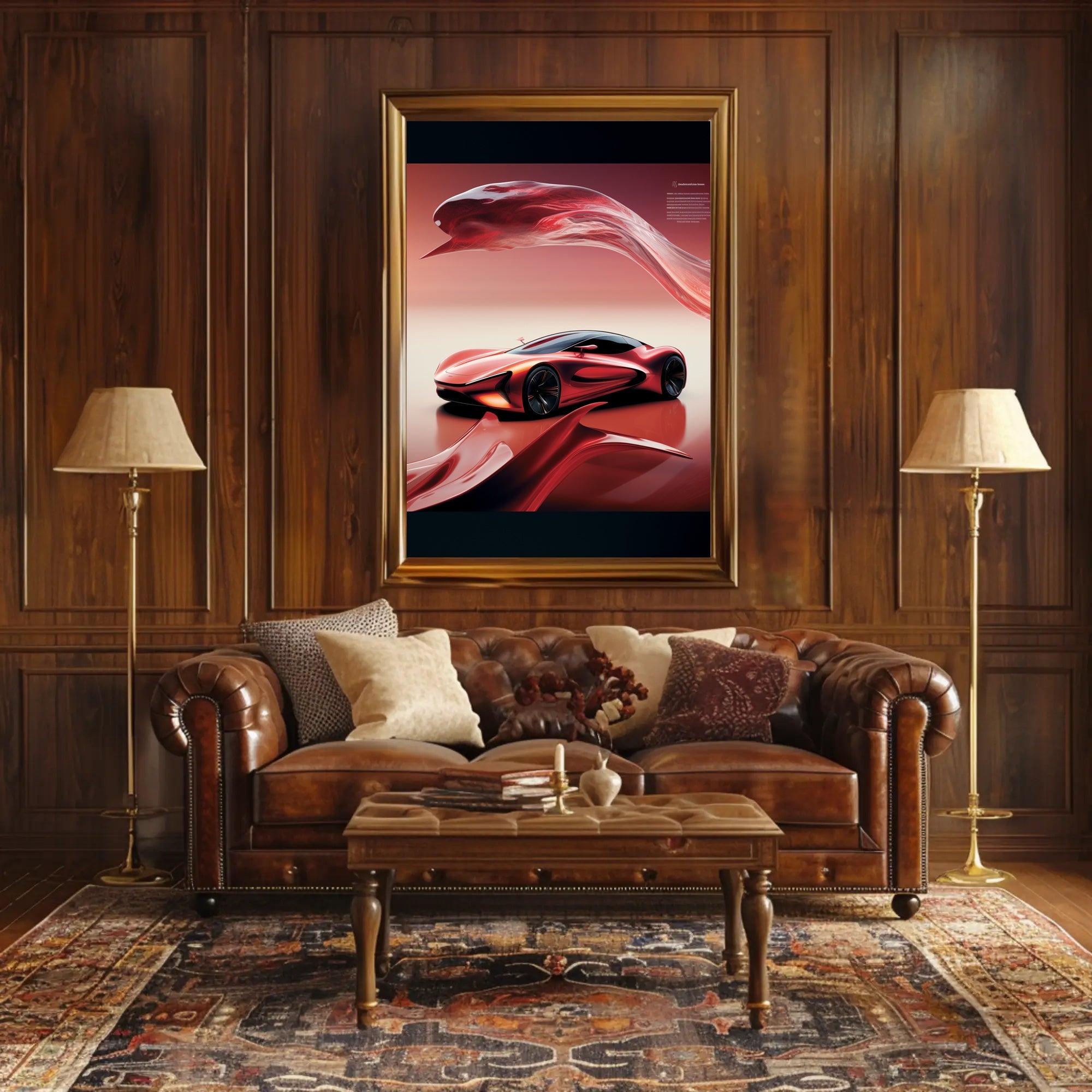 Futuristic Elegance Poster PosterGoat