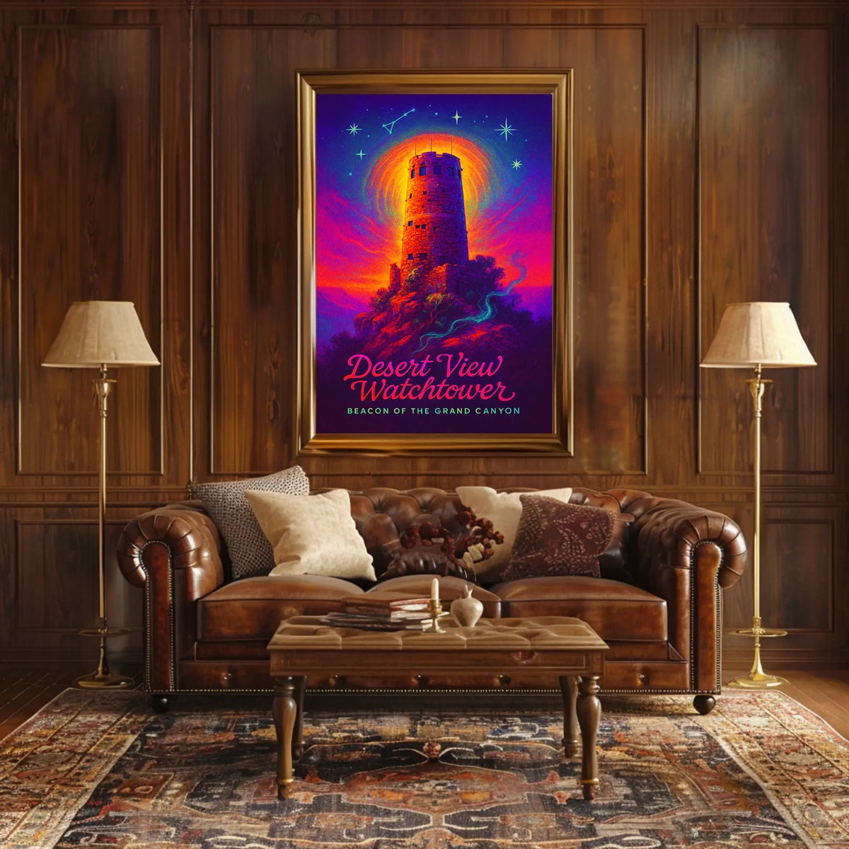 Desert View Watchtower Beacon of the Grand Canyon Poster