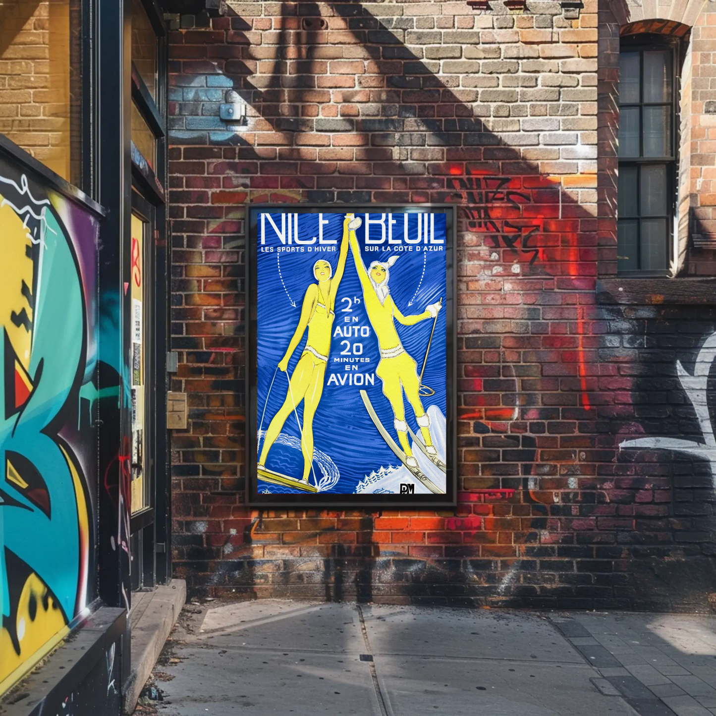 Nice - Beuil Winter Sports Poster