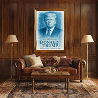 Commanding Presence The Donald Trump Portrait Poster