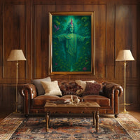 Enchanted Forest Guardian Poster
