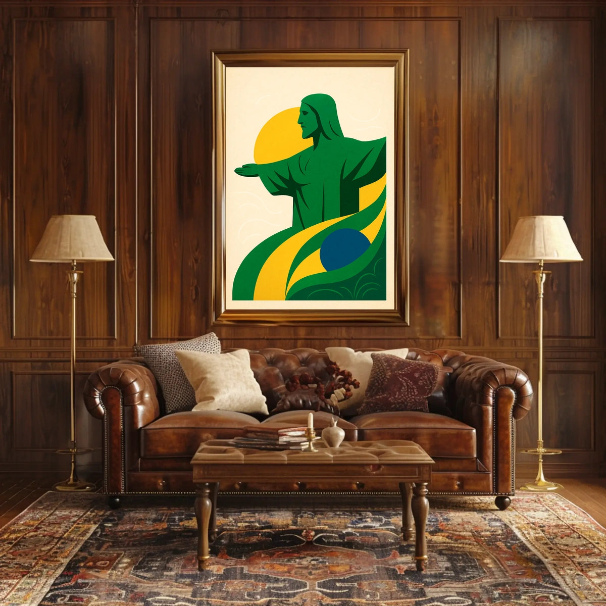 Embrace of Brazil Poster