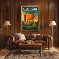 Georgia The Heart Of The South Poster