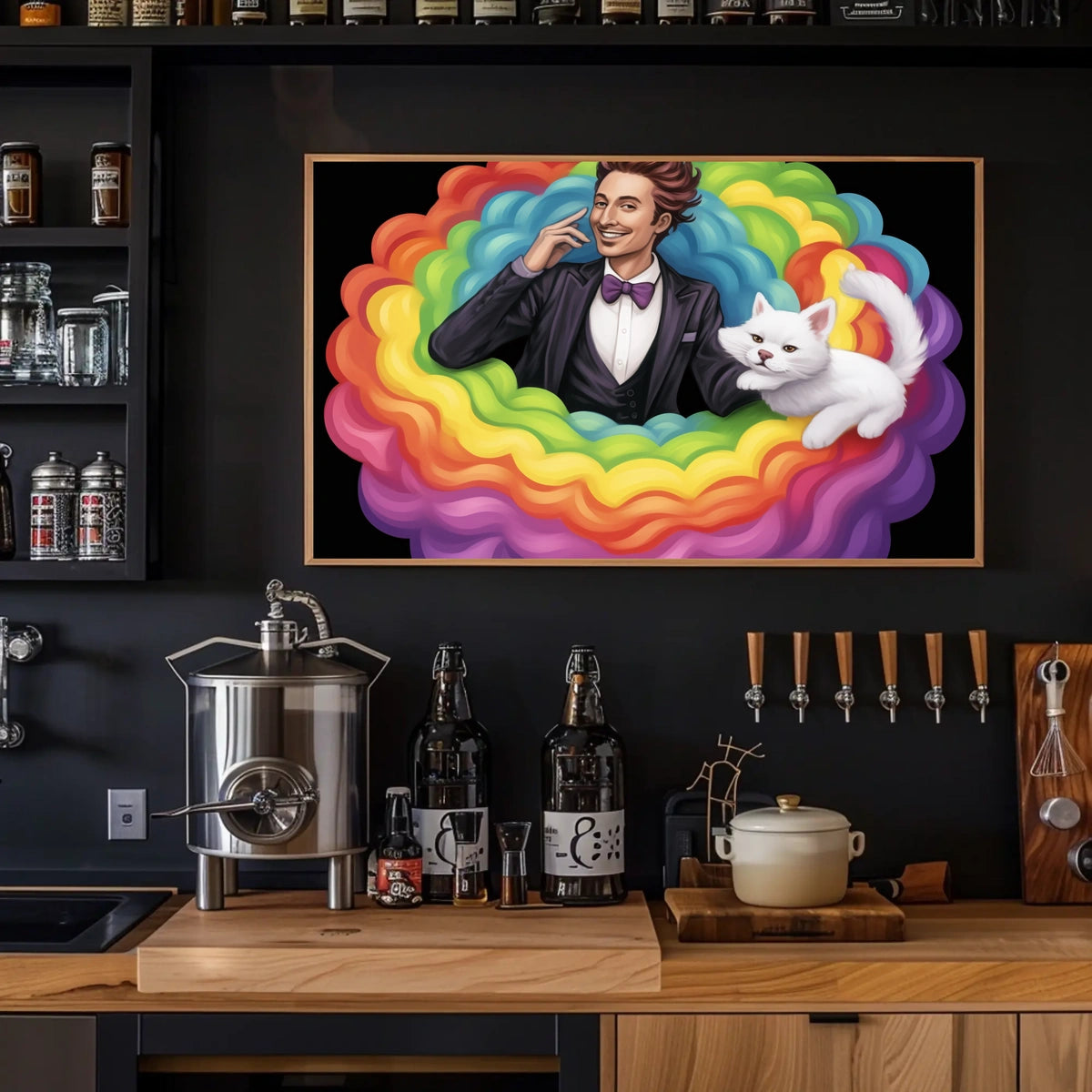 Rainbow Illusionist Poster