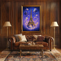 Dreamy Eiffel Tower Poster PosterGoat